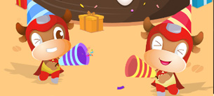 招商证券--生日贺卡